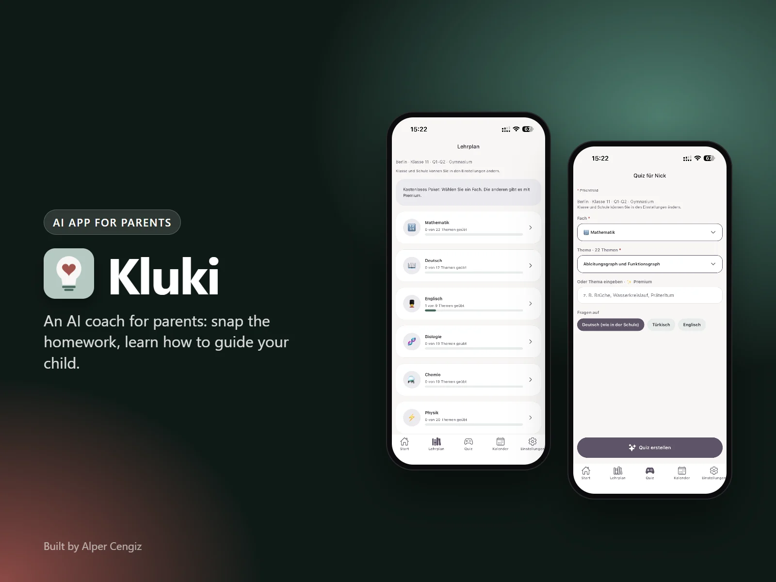Kluki – AI app for parents