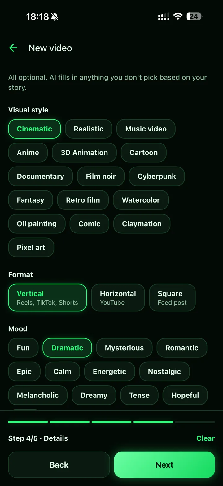 ViralVidz screen 2